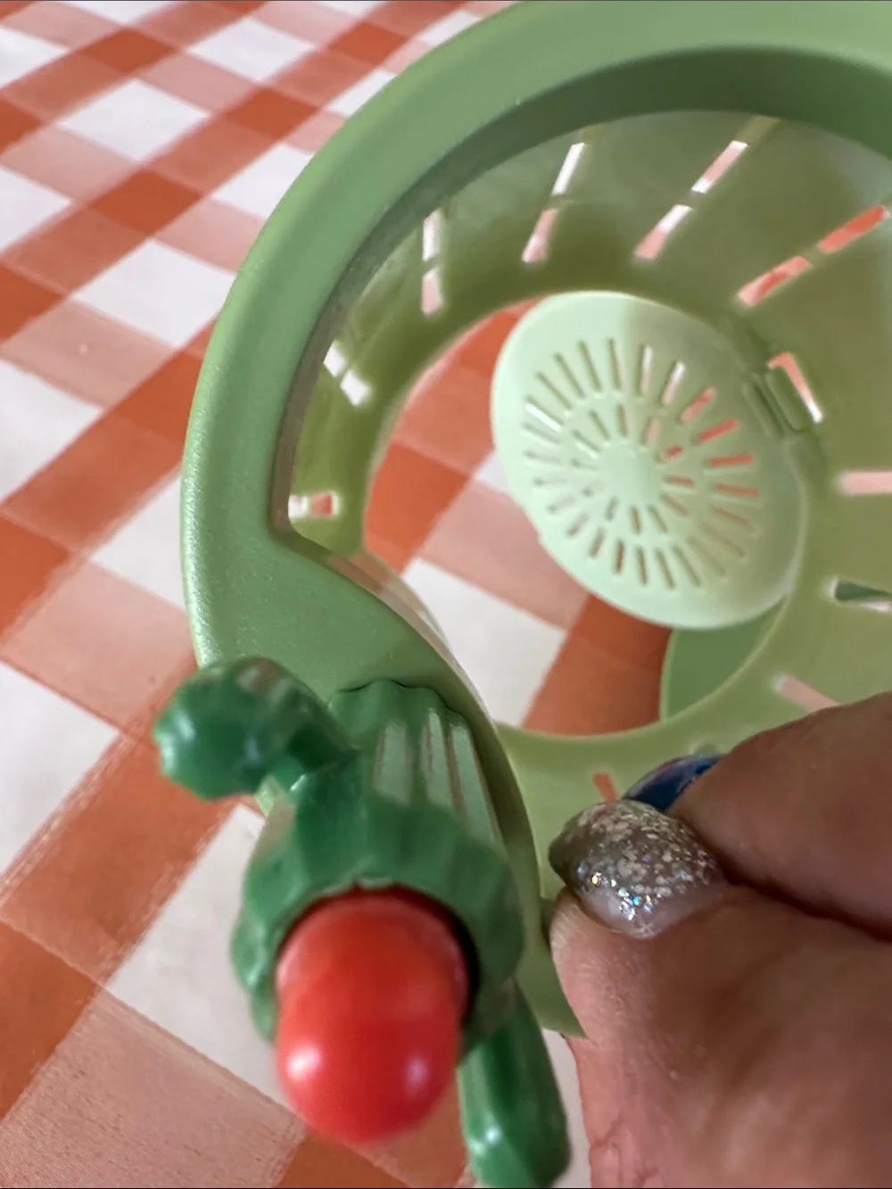 Cactus Sink Strainer - Green